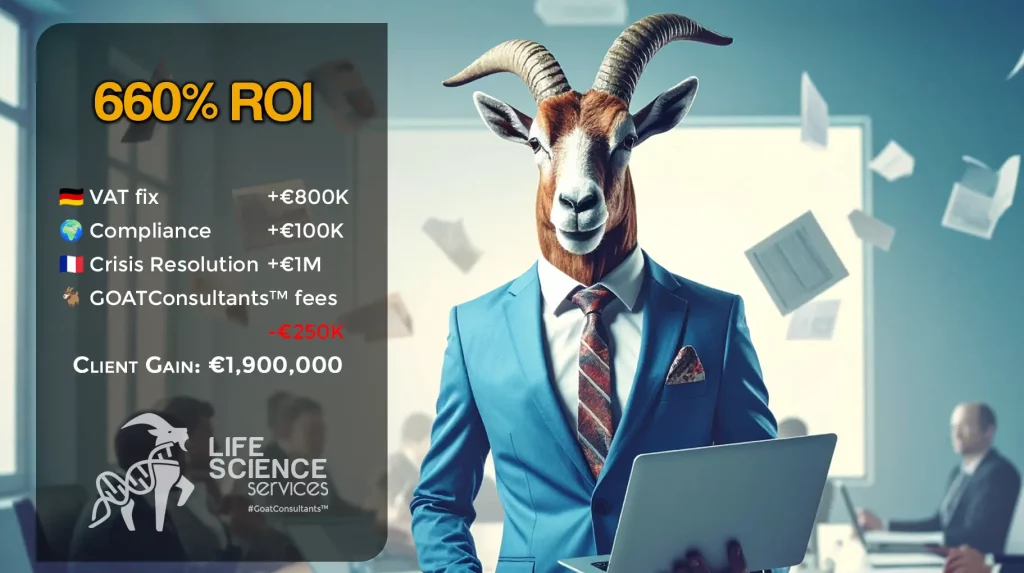 #GOATConsultants™ case study: turning VAT compliance into an asset with 660% ROI