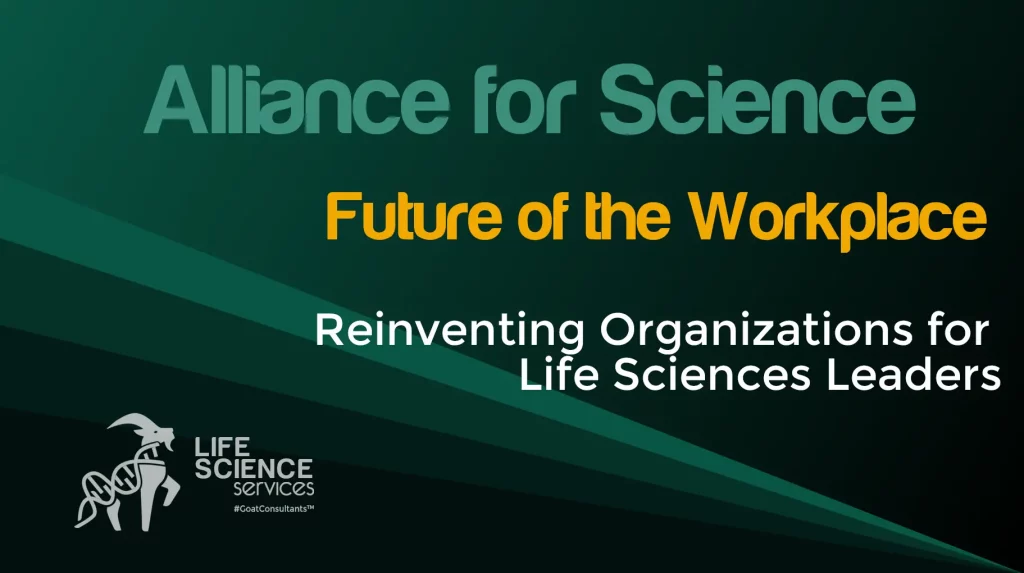 Alliance for Science banner highlighting future of workplace innovation, operational transformation, life sciences leadership, biotech organizational strategy, pharma digital transformation, GxP compliance, supply chain resilience, ERP systems, medtech business efficiency, and growth strategy.